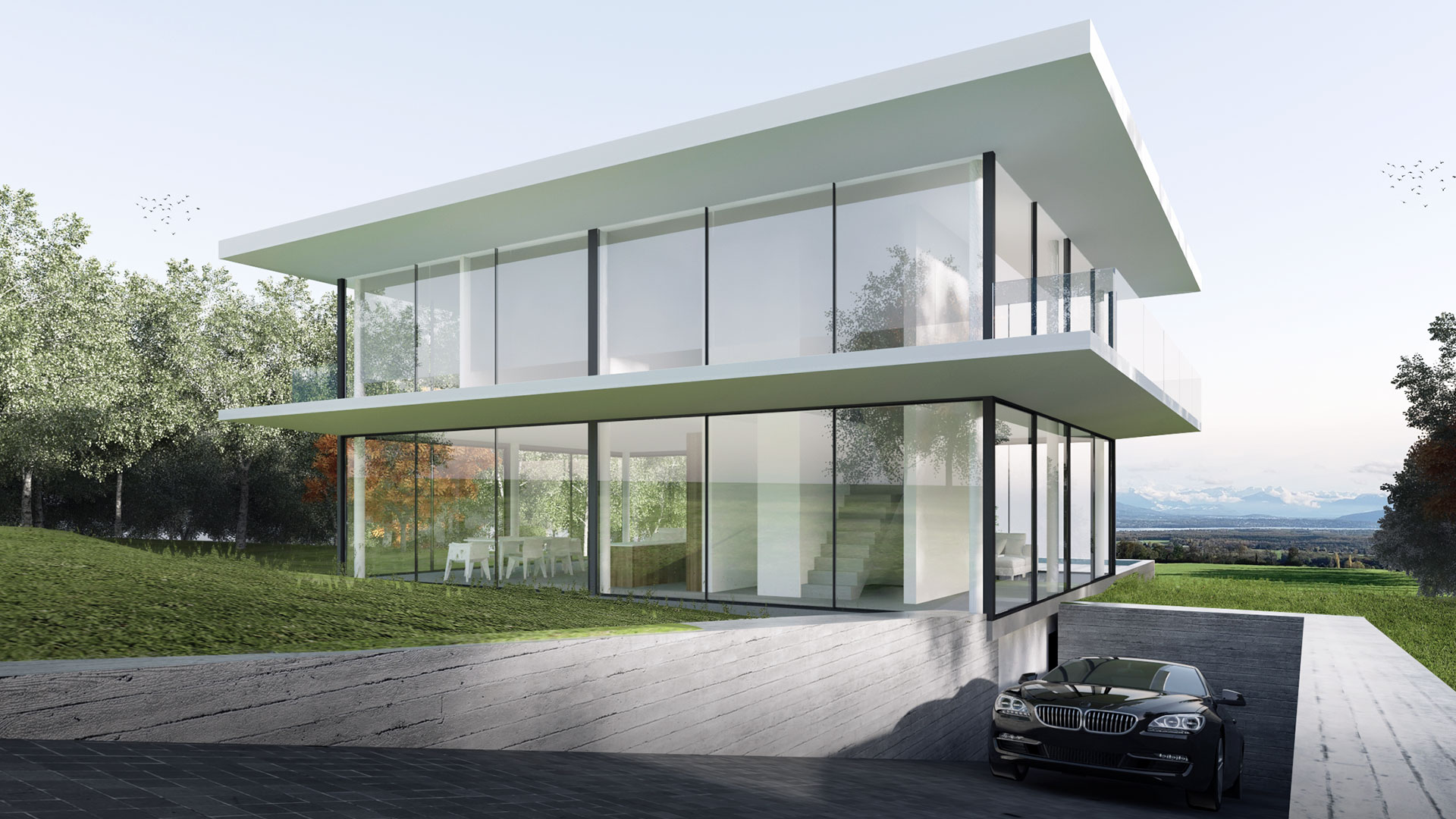 Mont Blanc View House